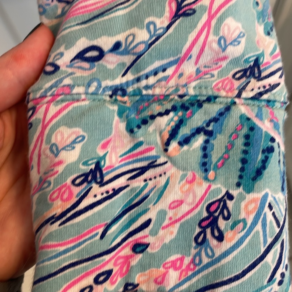 Lilly Pulitzer Multicolor Zip-Up Popover Top - Picture 6 of 14
